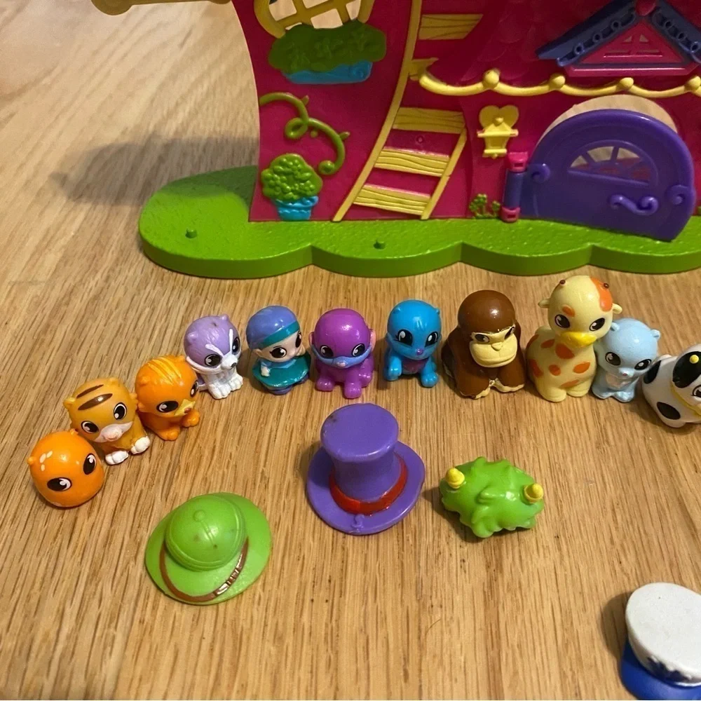 Squinkies Play & Display Clubhouse Playset W/ Figures Kids Toy Yellow